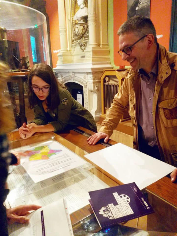 Jeu d'enquête géant organisé à l'Institut Lumière de Lyon, dans le cadre du Festival Quai du polar, pour les éditions Pocket, 10/18 et Fleuve noir.